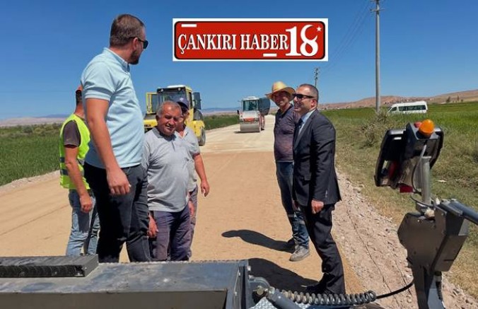 Çankırı Kızılırmak Kaymakamı Özbek, Köy Yollarında İnceleme Yaptı