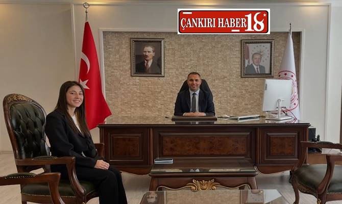 Çankırı Kızılırmak’ta Geleceğin Kaymakamına Anlamlı Destek Çankırı haber