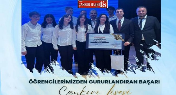 Çankırı Lisesi’nden Türkiye İkinciliği