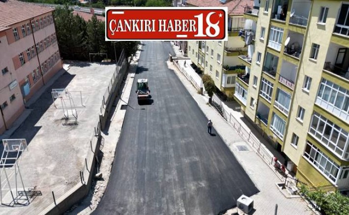 Çankırı Meteoroloji Sokak’ta Alt ve Üstyapı Çalışmaları Tamamlandı