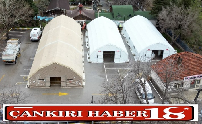 Çankırı haber, Çankırı Şehir Merkezinde İftar Çadırları Kuruldu