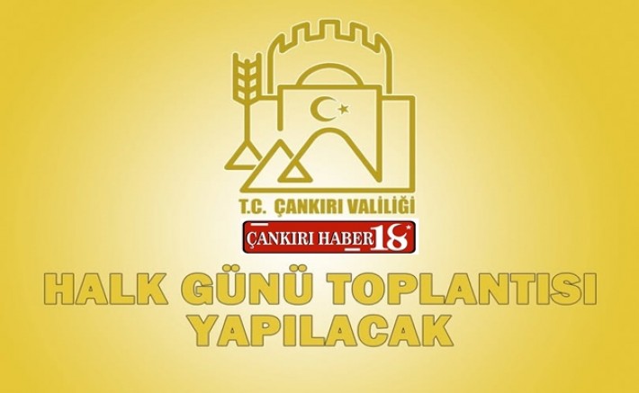 Çankırı Valilik Haberleri