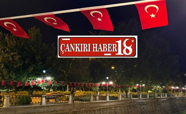 Çankırı’yı  AK Gençlik Ay Yıldızla Donattı