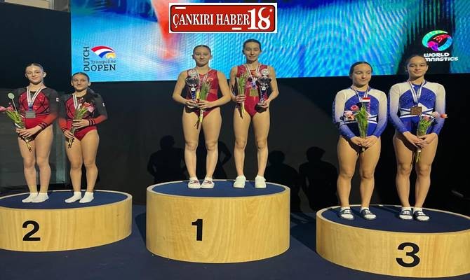 Çankırı haber, Fatma Rana Gökçe Dutch Cup Open’da Şampiyon Oldu