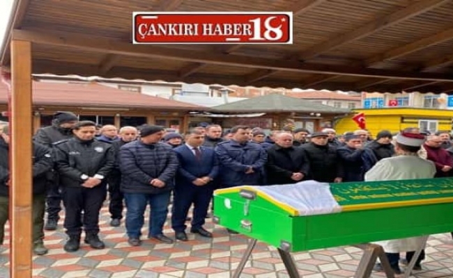 Çankırı haber, Kore Gazisinin Eşi Taliha Ayrancı Son Yolculuğuna Uğurlandı