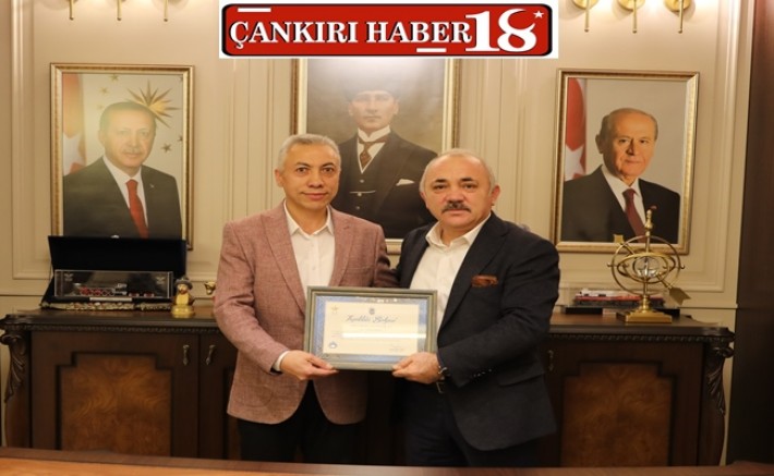 Kurallara Uyan Esnafa Teşekkür Belgesi Verildi