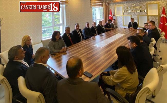 Kurşunlu’da Resmi Bayramlaşma Töreni Gerçekleştirildi Çankırı haber