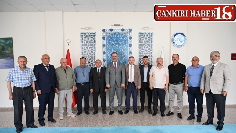 MHP’li İl Encümenleri Rektör Karataş’ı Ziyaret Etti - Çankırı haber
