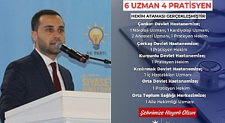 Ak Parti İl Başkanı Koray Erdoğan Açıkladı Çankırı’ya 10 Doktor Atandı