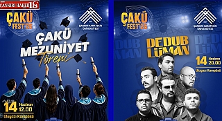 ÇAKÜ'de Mezuniyet Heyecanı