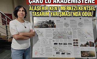 ÇankırıÇAKÜ’lü Akademisyene Kentsel Tasarım Yarışması’nda Ödül, Çankırı