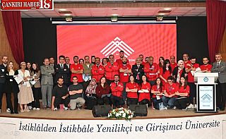 ÇankırıÇAKÜ Rektörü Karataş, TEKNOFEST Başarısını Ödüllendirdi, Çankırı