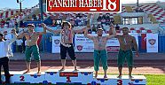 Çankırı Belediye Güreşçisi Türkiye Üçüncüsü Oldu