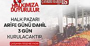 Çankırı Belediyesinden Bayram Alışverişine Destek