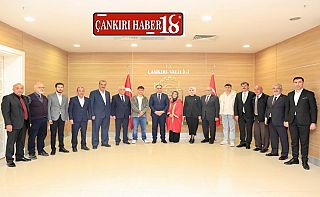 Çankırı’da 39. Ahilik Haftası kapsamında Vali Çakırtaş’a ziyaret Çankırı haber