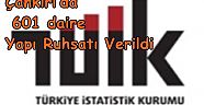 Çankırı’da 601 daire Yapı Ruhsatı Verildi