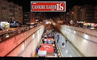 ÇankırıÇankırı’da Cumhuriyet’in 103. Yılı Fener Alayı Coşkuyla Gerçekleştirildi, Çankırı