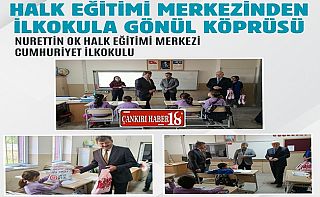 ÇankırıÇankırı'da Dikiş Kurslarında Üretilen Eşofman Takımları Öğrencilere Dağıtıldı, Çankırı