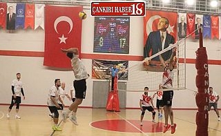 ÇankırıÇankırı’da Erkekler Voleybol Turnuvasının Dereceleri Belli Oldu, Çankırı