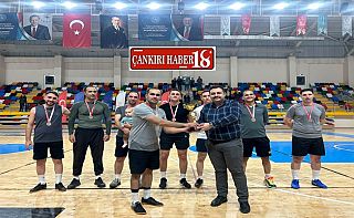 ÇankırıÇankırı’da Futsal Turnuvasının Şampiyonu Tugay Komutanlığı Oldu, Çankırı