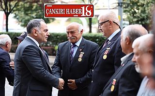 Çankırı’da Gaziler Günü’nde Protokol Ziyareti Çankırı haber