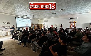 Çankırı’da Göç İdaresi Personeline Afet ve Acil Durum Eğitimi Çankırı Haber