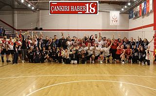 ÇankırıÇankırı’da Kadınlar Voleybol Turnuvasının Dereceleri Belli Oldu, Çankırı