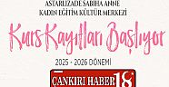 Çankırı’da Kadınlara Yönelik Bilgi ve Beceri Kurs Kayıtları Başlıyor