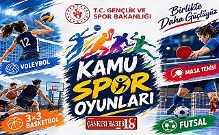 Çankırı’da Kamu Spor Oyunları Başlıyor Çankırı haber