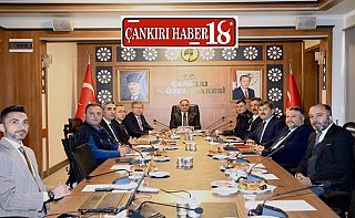 ÇankırıÇankırı’da Kamu Yatırımları Bilgilendirme Toplantısı Yapıldı, Çankırı