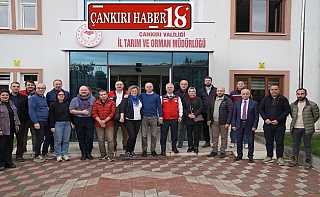 Çankırı’da Kırsal Kalkınma Projesi Yatırımları Yerinde İncelendi Çankırı haber