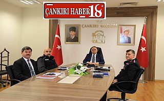 Çankırı’da Okul Güvenliği Toplantısı Gerçekleştirildi Çankırı haber