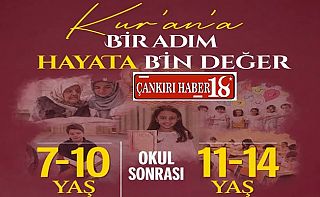 Çankırı’da Okul Sonrası Kur’an Kursları İçin Kayıtlar Başladı Çankırı haber