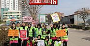 Çankırı’da Ortaokul Öğrencilerinden Trafikte Farkındalık Projesi