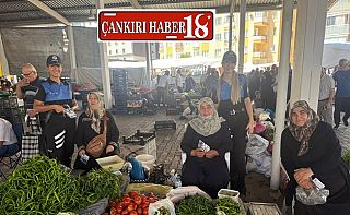 Çankırı’da Pazar Esnafı ve Vatandaşlara Dolandırıcılık Uyarısı Çankırı haber