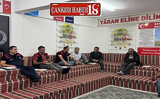 Çankırı’da Üreticilerle Koyunbaba Sulama Sahasında Akşam Buluşması Çankırı haber