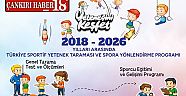 Çankırı’da Yetenek Taraması ve Spora Yönlendirme Devam Ediyor