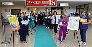 Çankırı Devlet Hastanesi’nde Resim Sergisi Açıldı