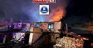 Çankırı Germece Köyünde Ev Yangını