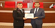 Çankırı İl Jandarma Komutanı Güvenlik Yönetimi konulu konferans verdi