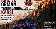 Çankırı İl Jandarma Komutanlığı'nda Yangınlara Karşı Farkındalık Çağrısı