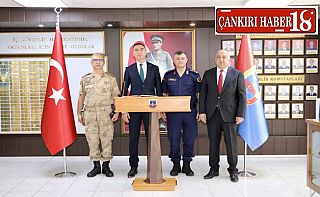 Çankırı İl Jandarma Komutanlığında Yerinde İnceleme