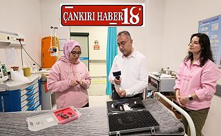 Çankırı İl Sağlık Müdürü Bulut, Şabanözü'nde Sağlık Çalışanlarını Ziyaret Etti Çankırı haber