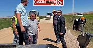 Çankırı Kızılırmak Kaymakamı Özbek, Köy Yollarında İnceleme Yaptı