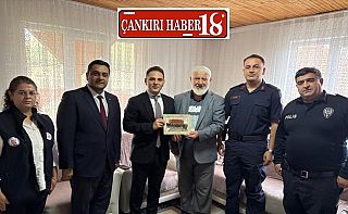 Çankırı Korgun'da Kıbrıs Gazisi İsmail Şahin’e Ziyaret Çankırı haber