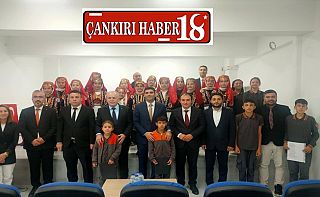 Çankırı Kurşunlu’da İlköğretim Haftası Kutlandı Çankırı haber