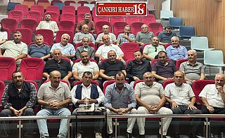 Çankırı Kurşunlu’da Muhtarlar Toplantısı Gerçekleştirildi Çankırı haber