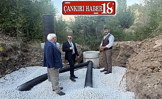Çankırı Maruf Köyünde Kanalizasyon ve Mesire Alanı Çalışmaları Sürüyor Çankırı haber