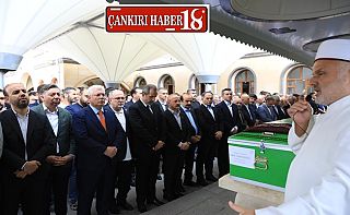 Çankırı Milletvekilinin Annesi Son Yolculuğuna Uğurlandı Çankırı haber