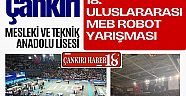 Çankırı MTAL Öğrencileri Antalya’daki Robot Yarışması’nda